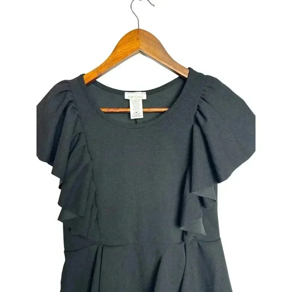 Top‎ chic flutter top M - Picture 7 of 9
